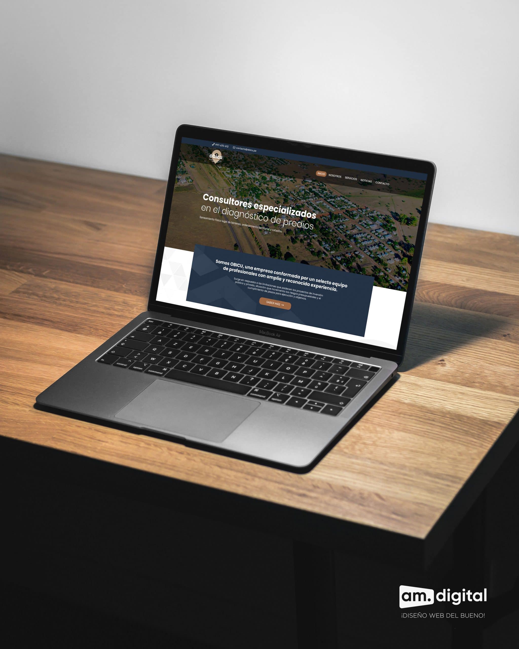 Desarrollo de Página Web para Empresa de Consultoría en Arequipa